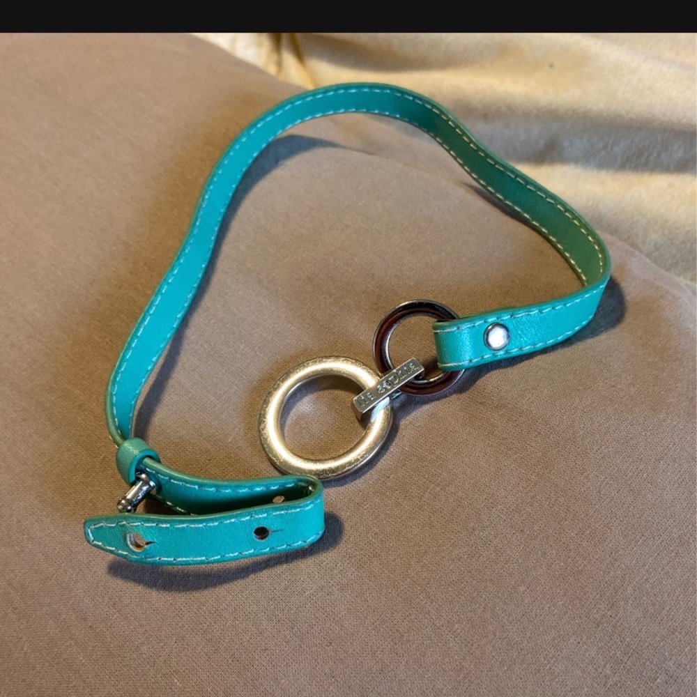 “Lia Sophia” teal wrap bracelet